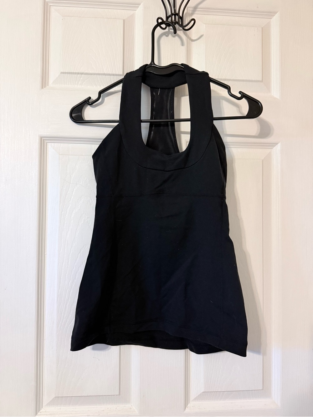 lululemon athletica Black Racerback Scoop Tank